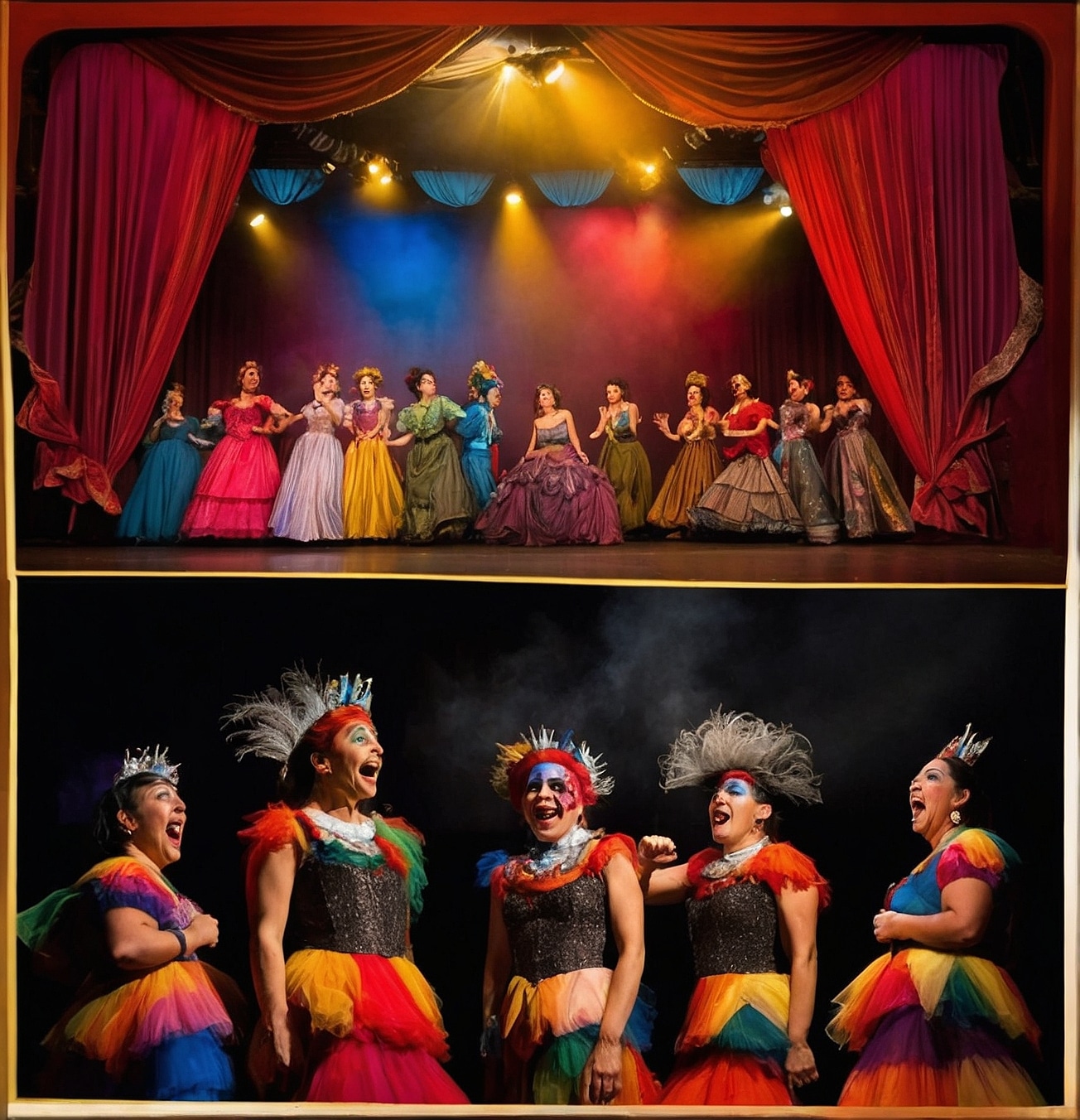 Interpretación teatral innovadora